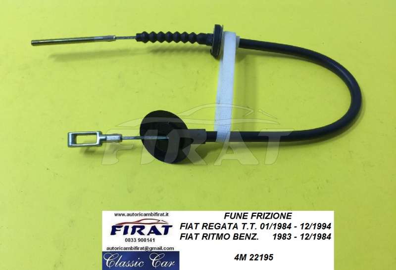 FUNE FRIZIONE FIAT RITMO 83 - 84 FIAT REGATA 84 - 94 (22195)